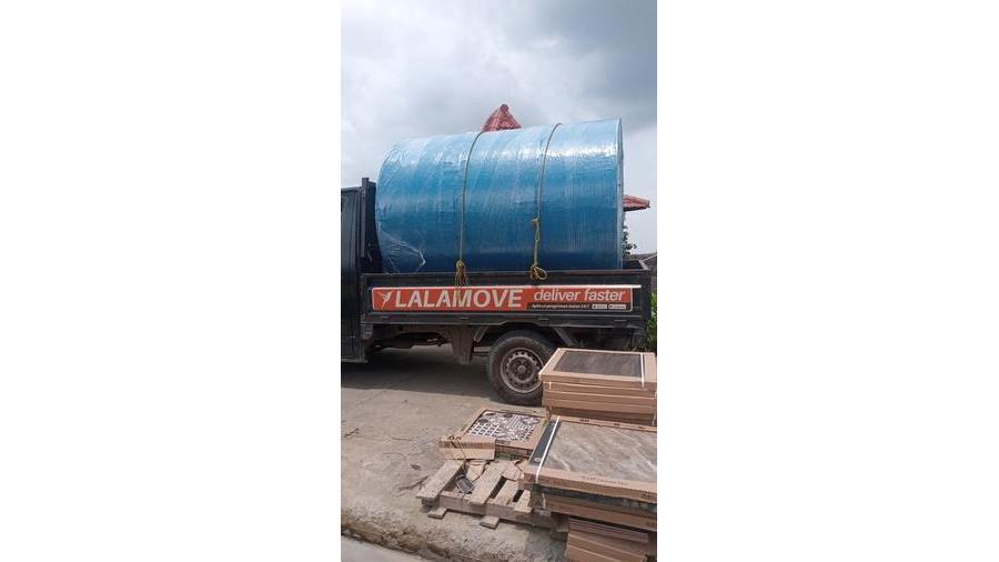 Pengiriman Bio Septictank 4000 L PT SINAR KARYA DUTA ABADI